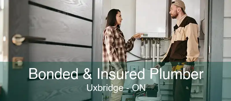 Bonded & Insured Plumber Uxbridge - ON