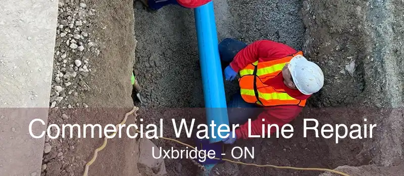 Commercial Water Line Repair Uxbridge - ON