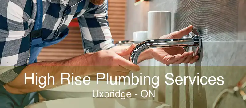 High Rise Plumbing Services Uxbridge - ON