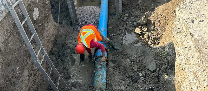 Burst Water Pipe Repair and Replacement in Uxbridge, Ontario