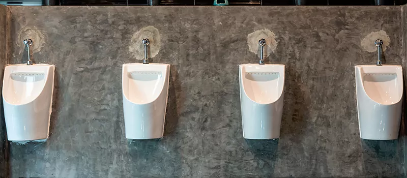 Wall-Mounted Urinal Installation in Uxbridge, Ontario