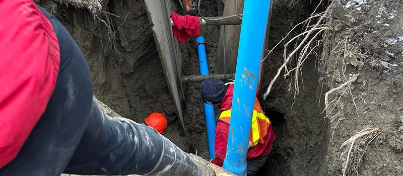 Main Water Line Repair in Uxbridge, ON