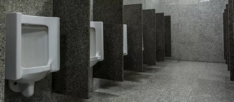 Urinal Divider Installation in Uxbridge, ON