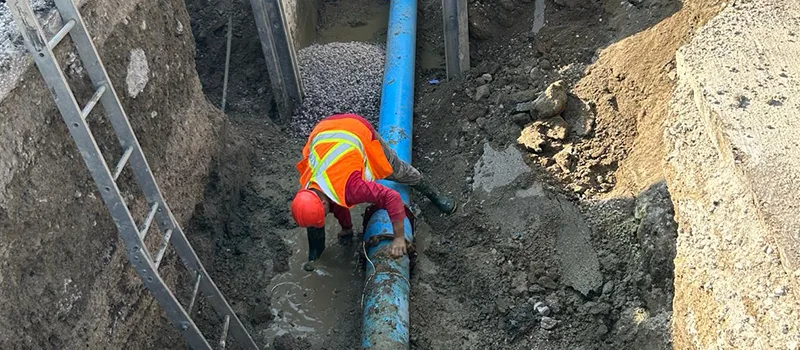 Trenchless Waterline Repair in Uxbridge, ON