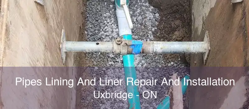 Pipes Lining And Liner Repair And Installation Uxbridge - ON