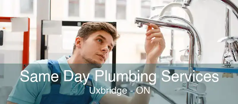 Same Day Plumbing Services Uxbridge - ON