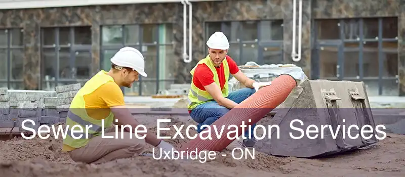 Sewer Line Excavation Services Uxbridge - ON